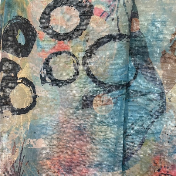 Shana Abstract Sleeveless Dress NWNT - Picture 3 of 8